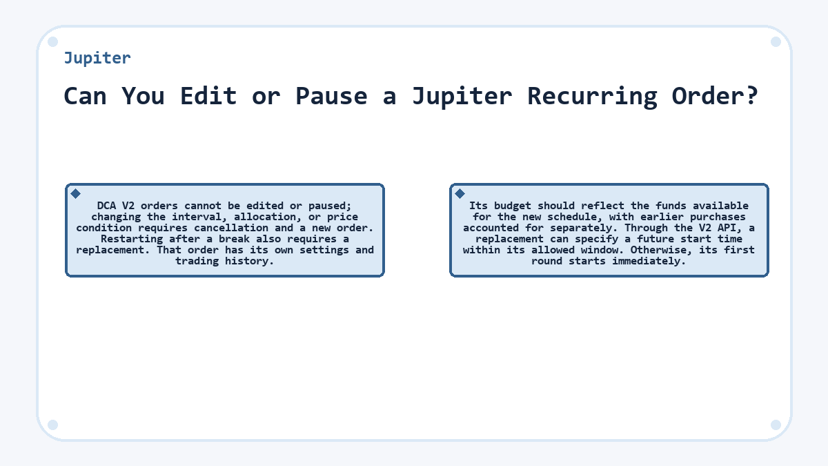 Can You Edit or Pause a Jupiter Recurring Order? - illustration